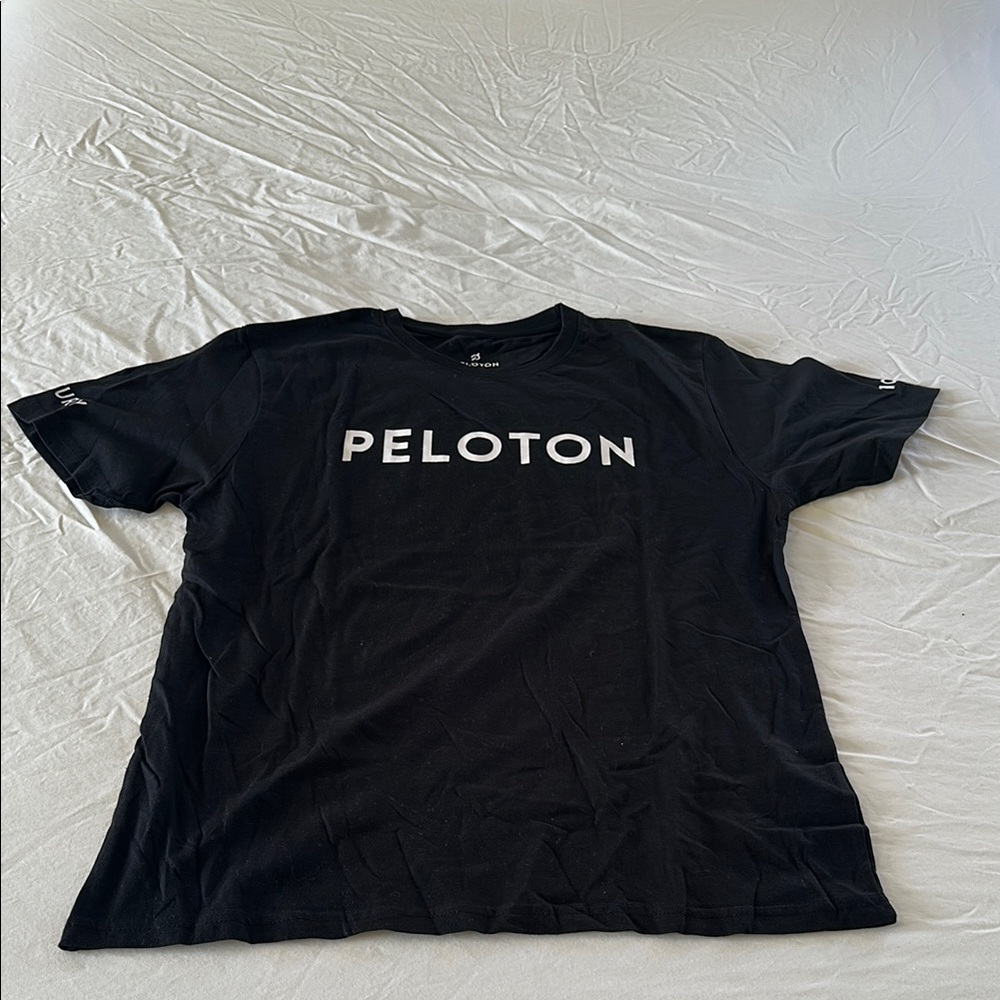 Peloton Black Short Sleeve Tee